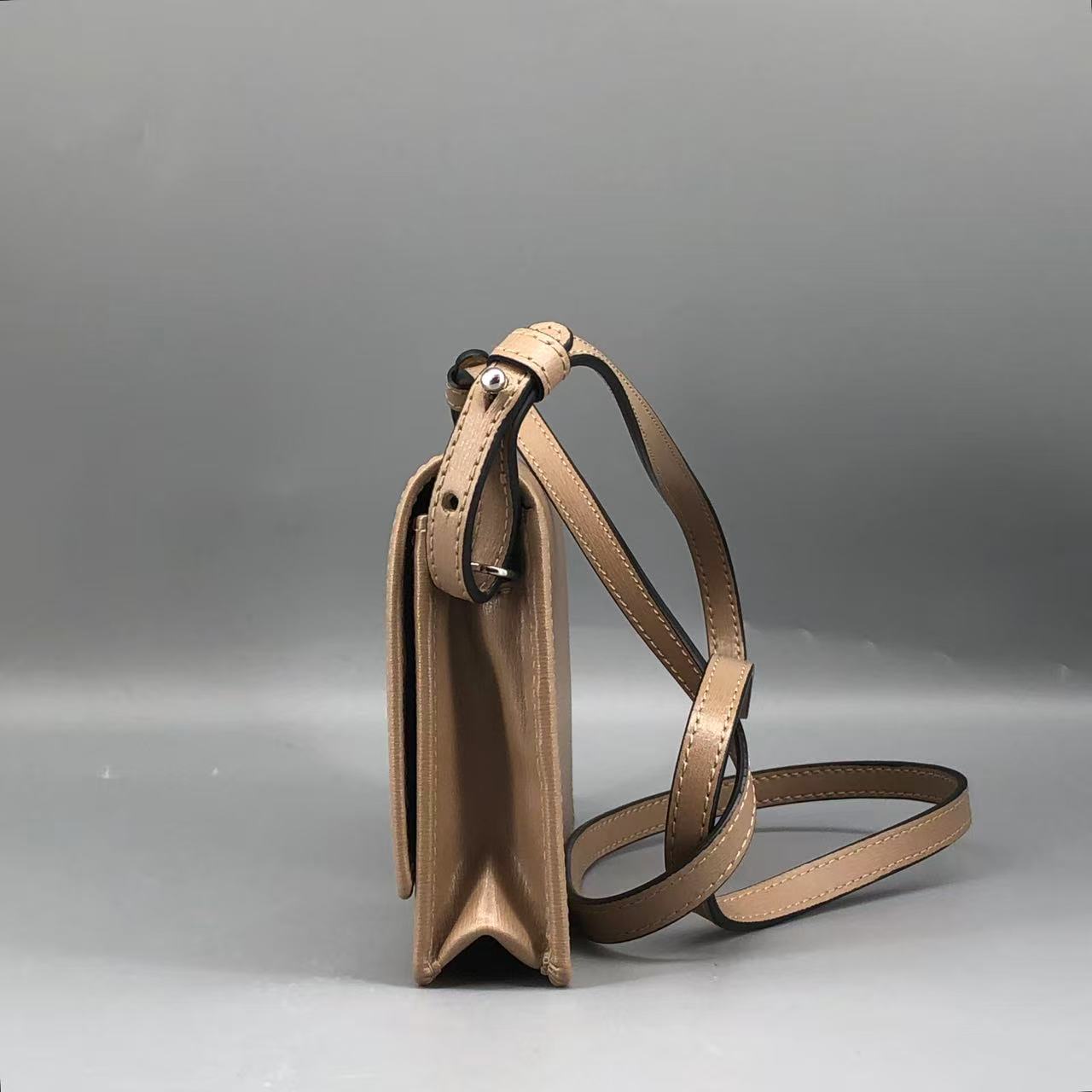 Emporio Armani Mini-Bag in a Salmon Color with a Shoulder Strap