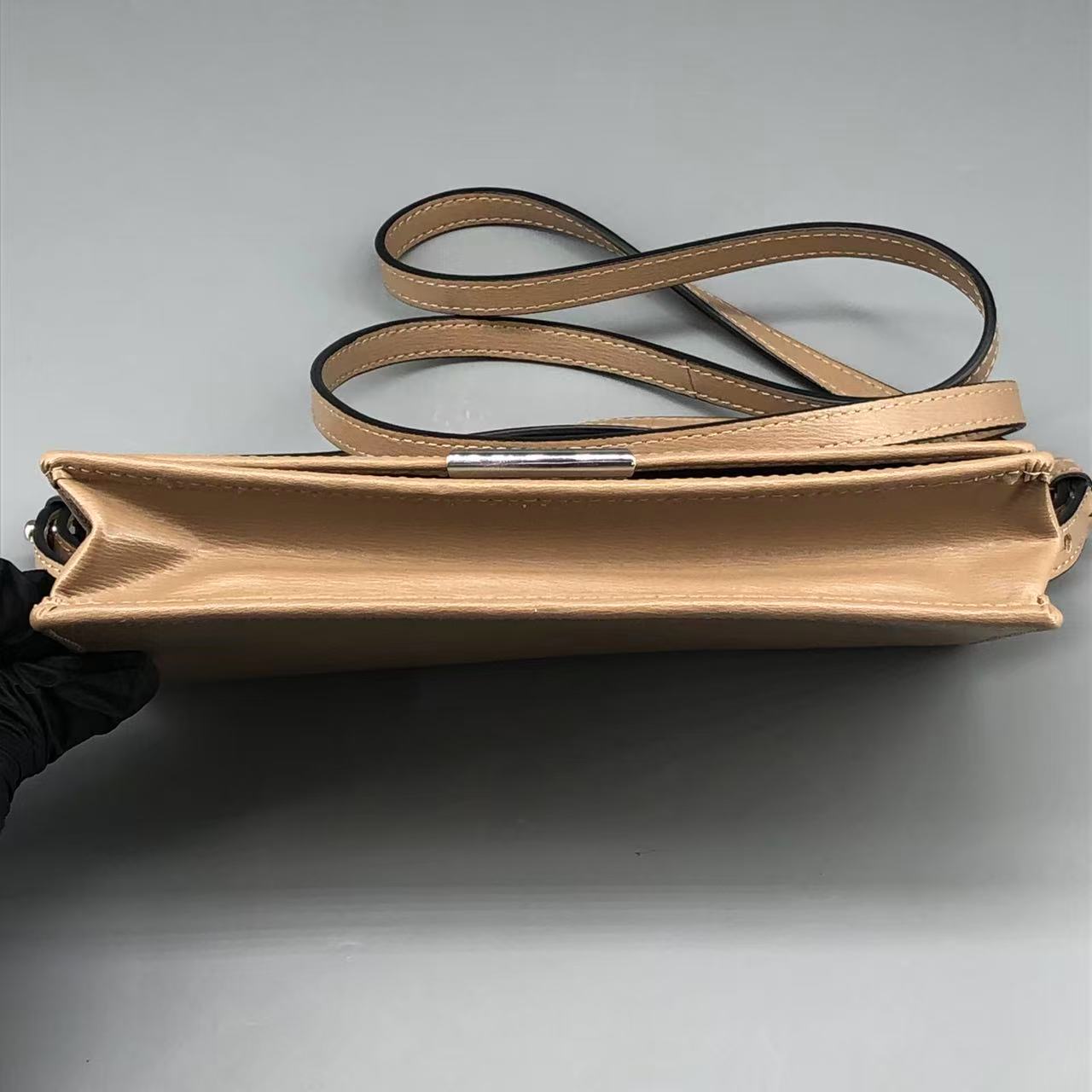 Emporio Armani Mini-Bag in a Salmon Color with a Shoulder Strap