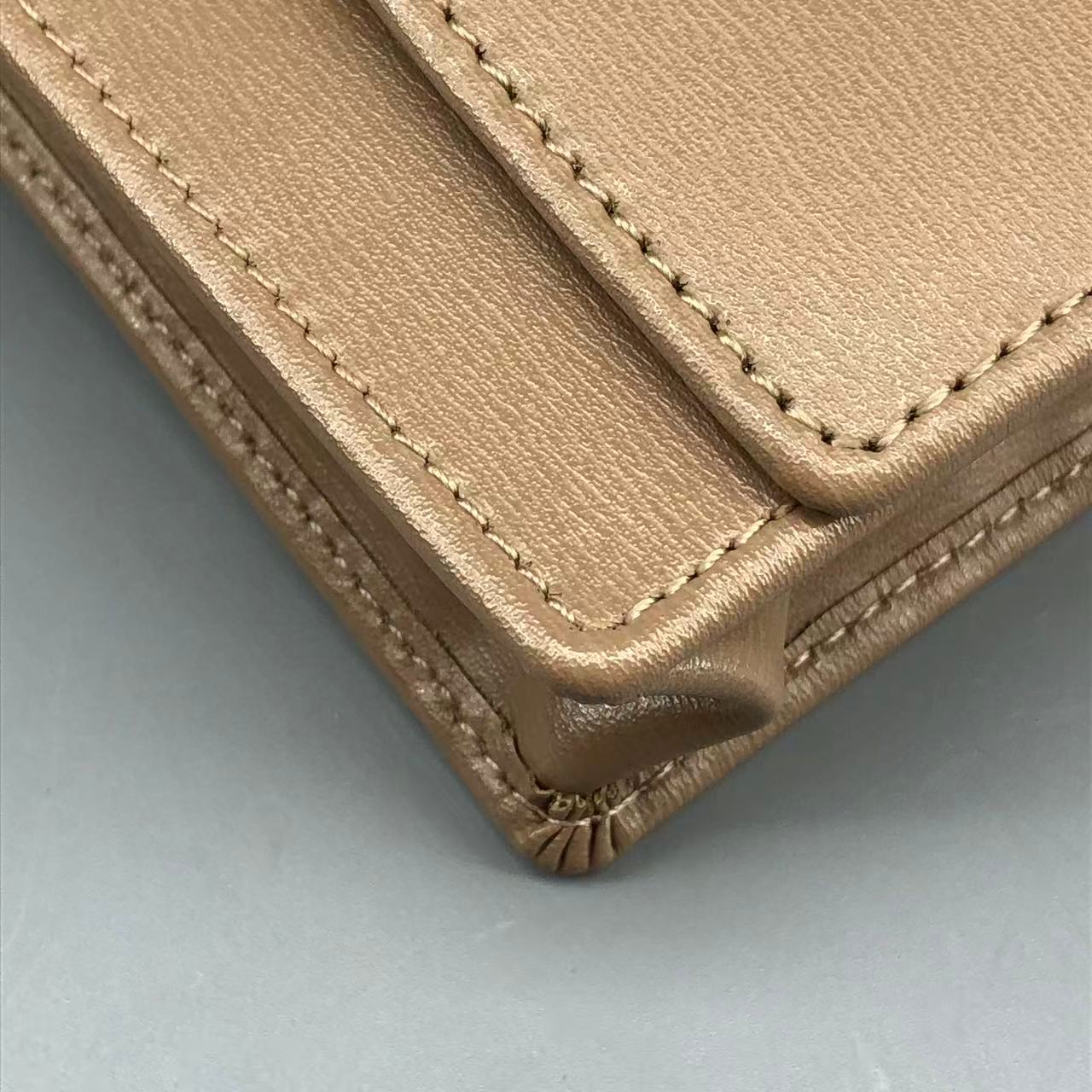 Emporio Armani Mini-Bag in a Salmon Color with a Shoulder Strap