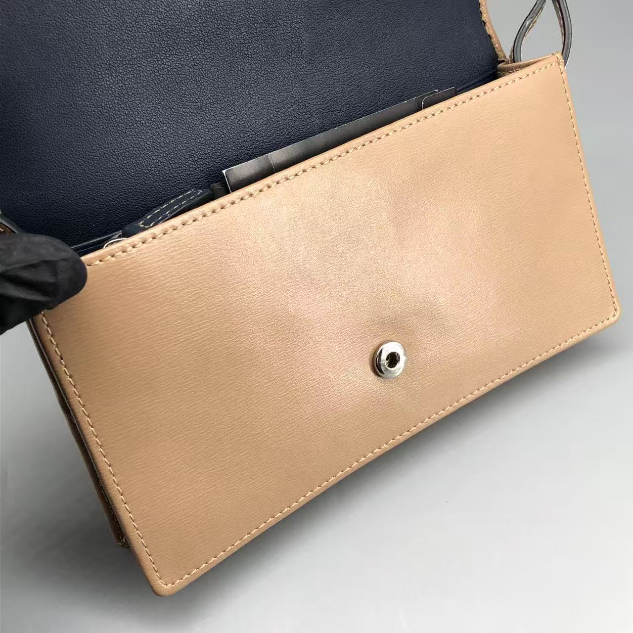 Emporio Armani Mini-Bag in a Salmon Color with a Shoulder Strap