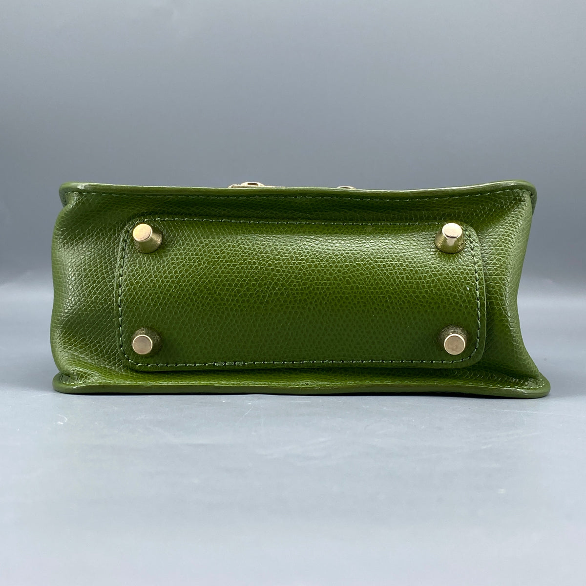 Furla Metropolis Green Leather Crossbody Bag