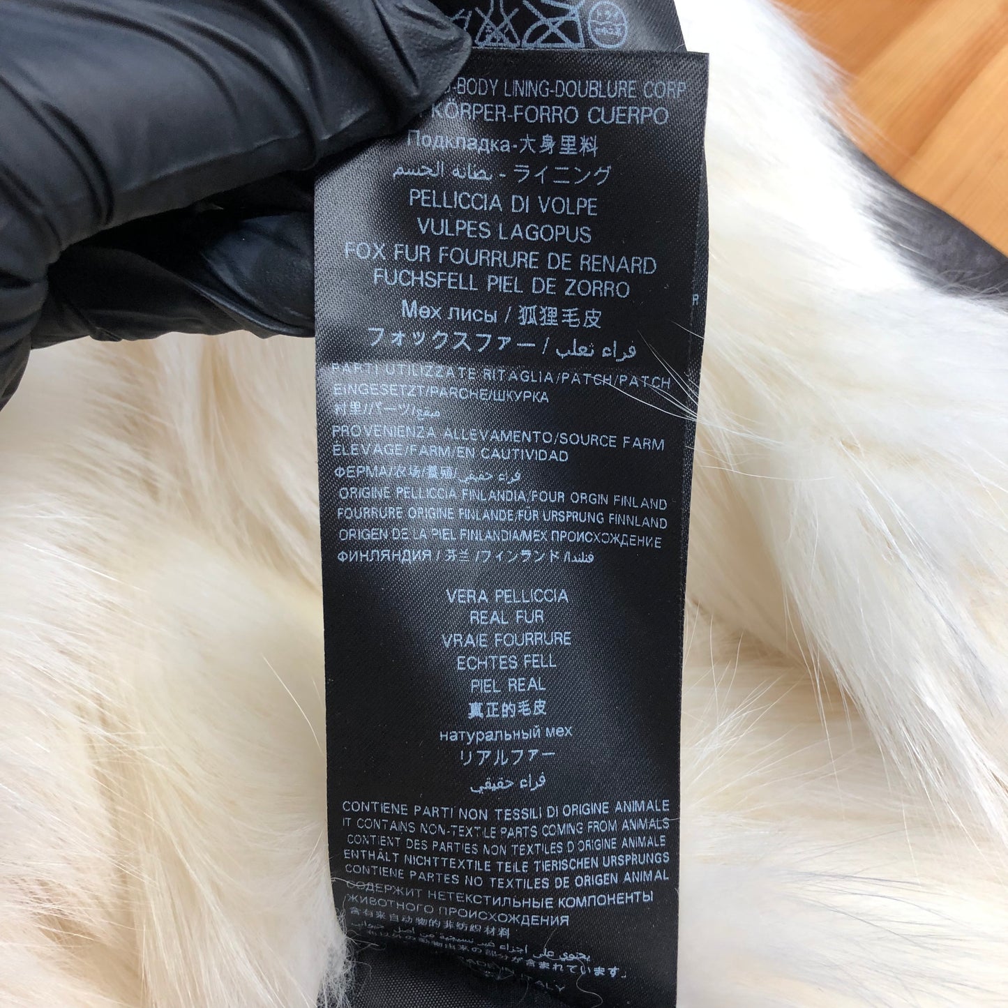 Mr & Mrs Italy Fur Trim Parka Size XS Green