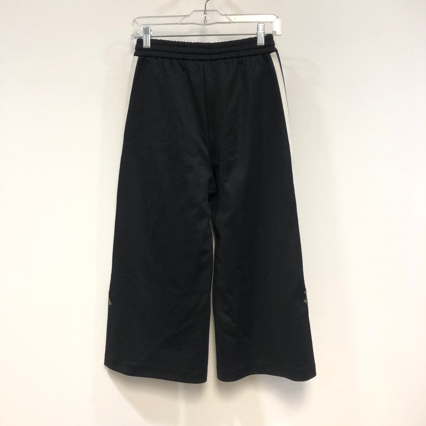 Gucci Floral Embroidered Web Stripe Cropped Track Pants Size XS