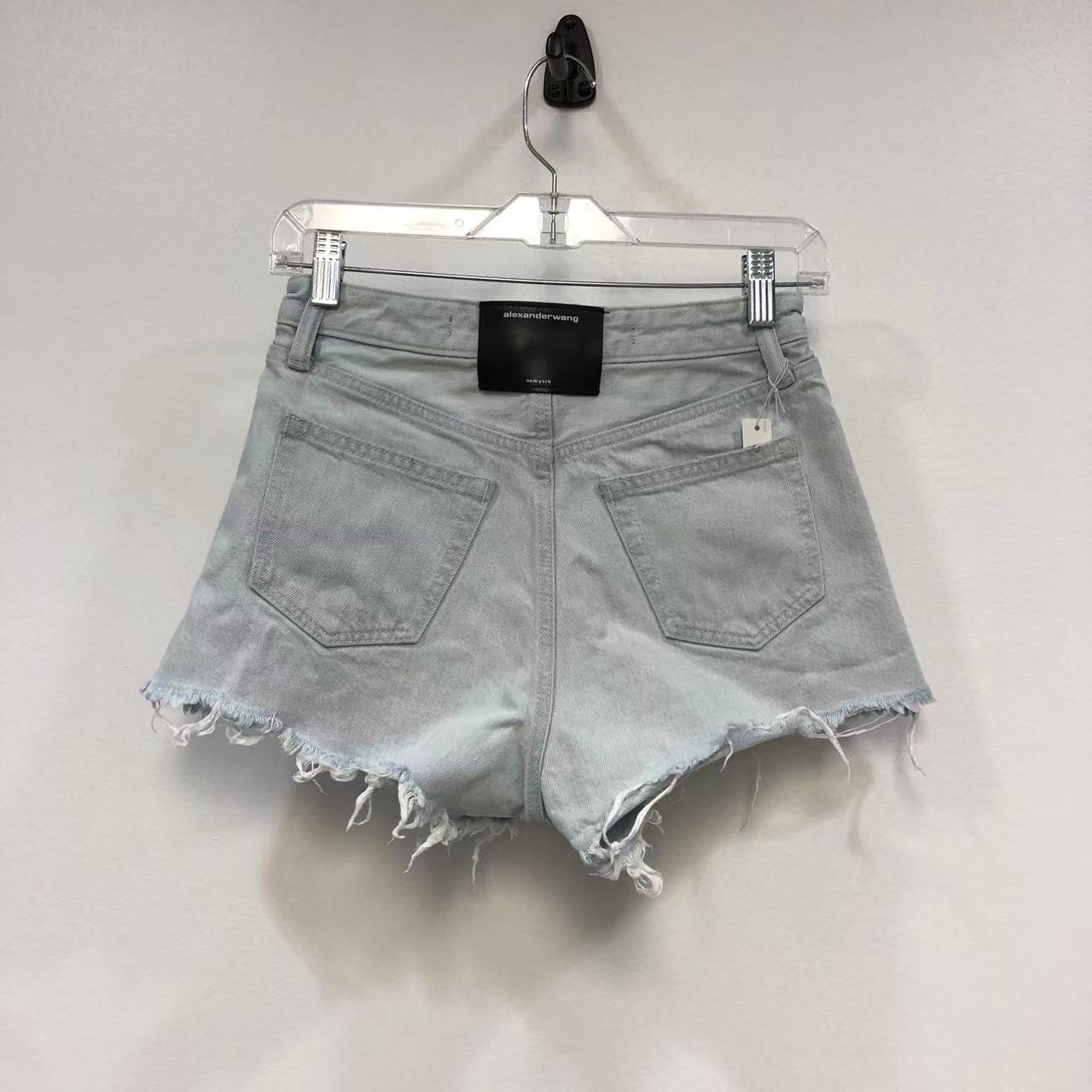 Alexander Wang Cutoff Distressed Denim Shorts – Size 25