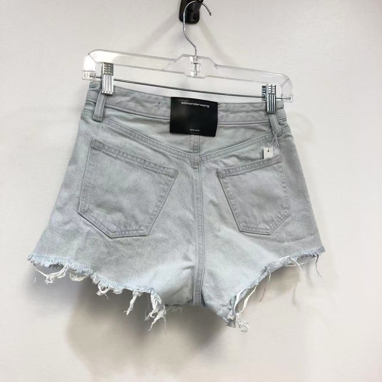 Alexander Wang Cutoff Distressed Denim Shorts – Size 25