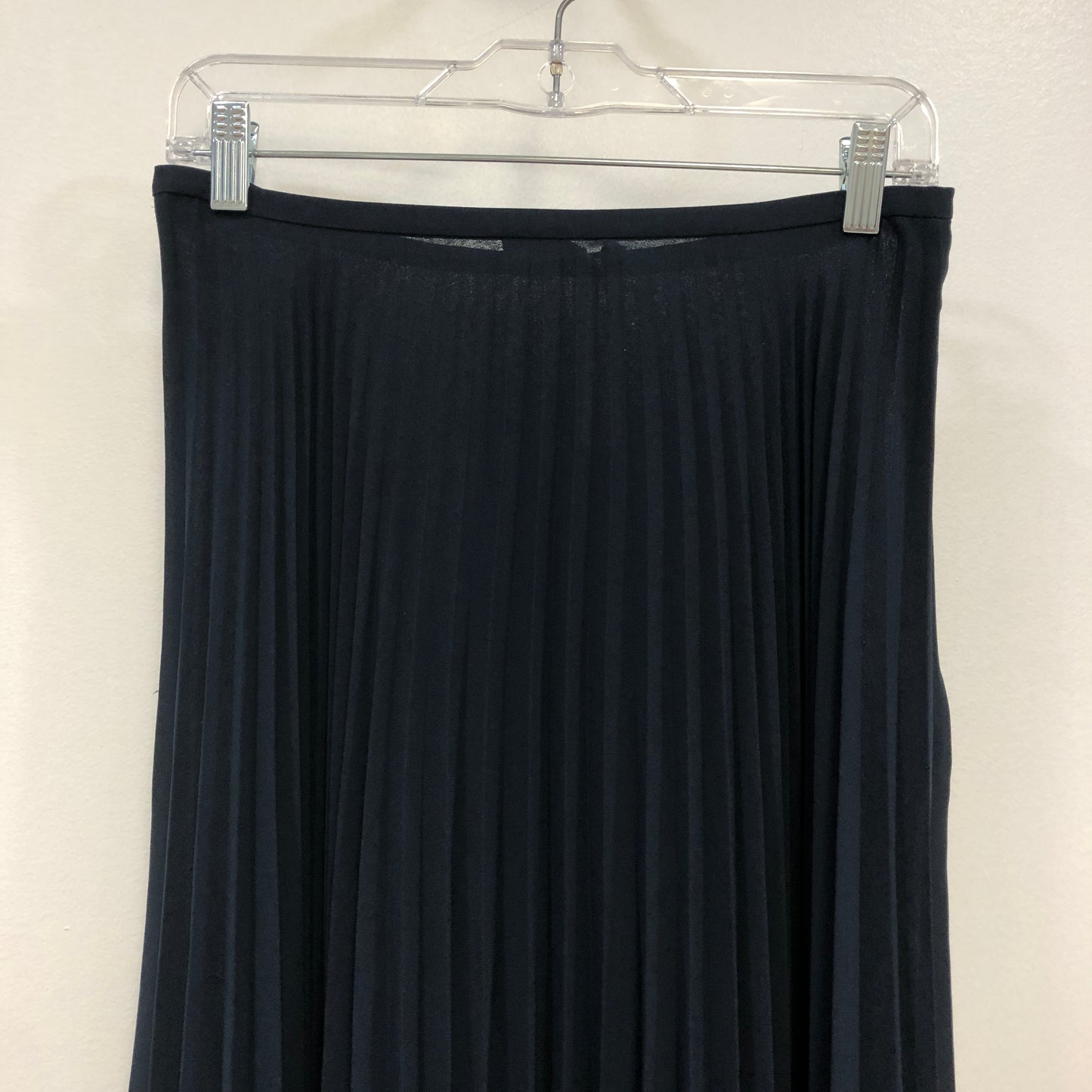Vince Navy Blue Pleated Wide Leg Trousers Size 2