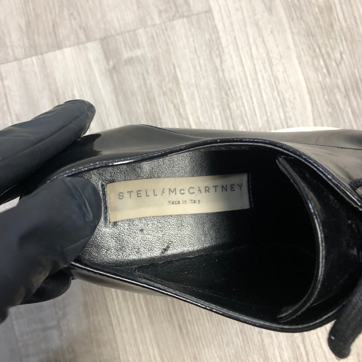 Stella McCartney Women's Elyse Platform Oxford Shoes 36 Black