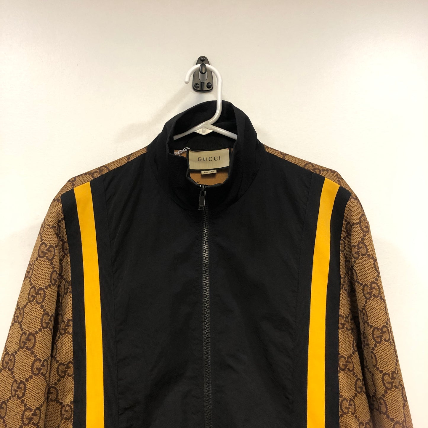Gucci GG Supreme Eagle Print Track Jacket Size XL