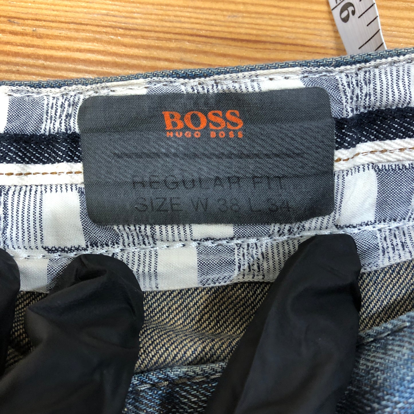 Hugo Boss Washed Straight Denim Jeans  W38 L34