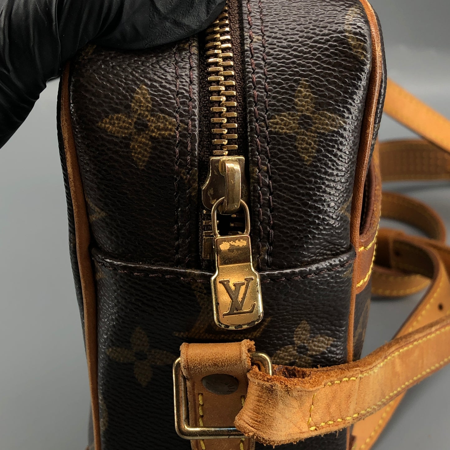 Louis Vuitton Monogram Trocadero Crossbody Bag brown