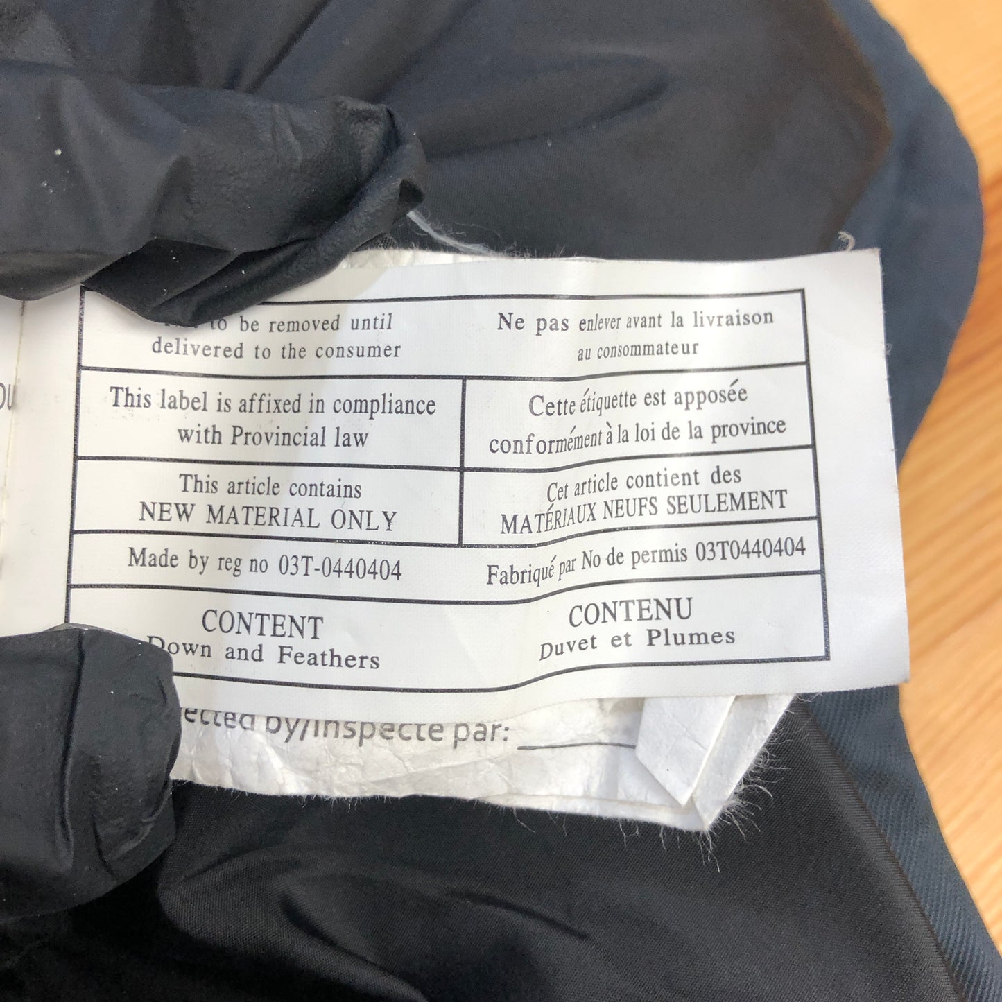 Moose Knuckles Navy Blue Parka Jacket Size M