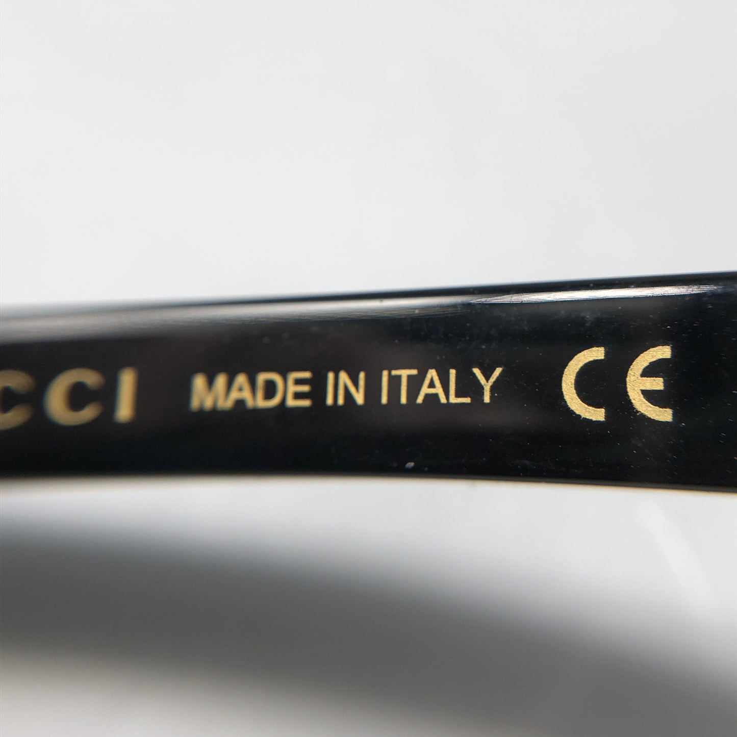 Gucci Square Black Sunglasses 140mm