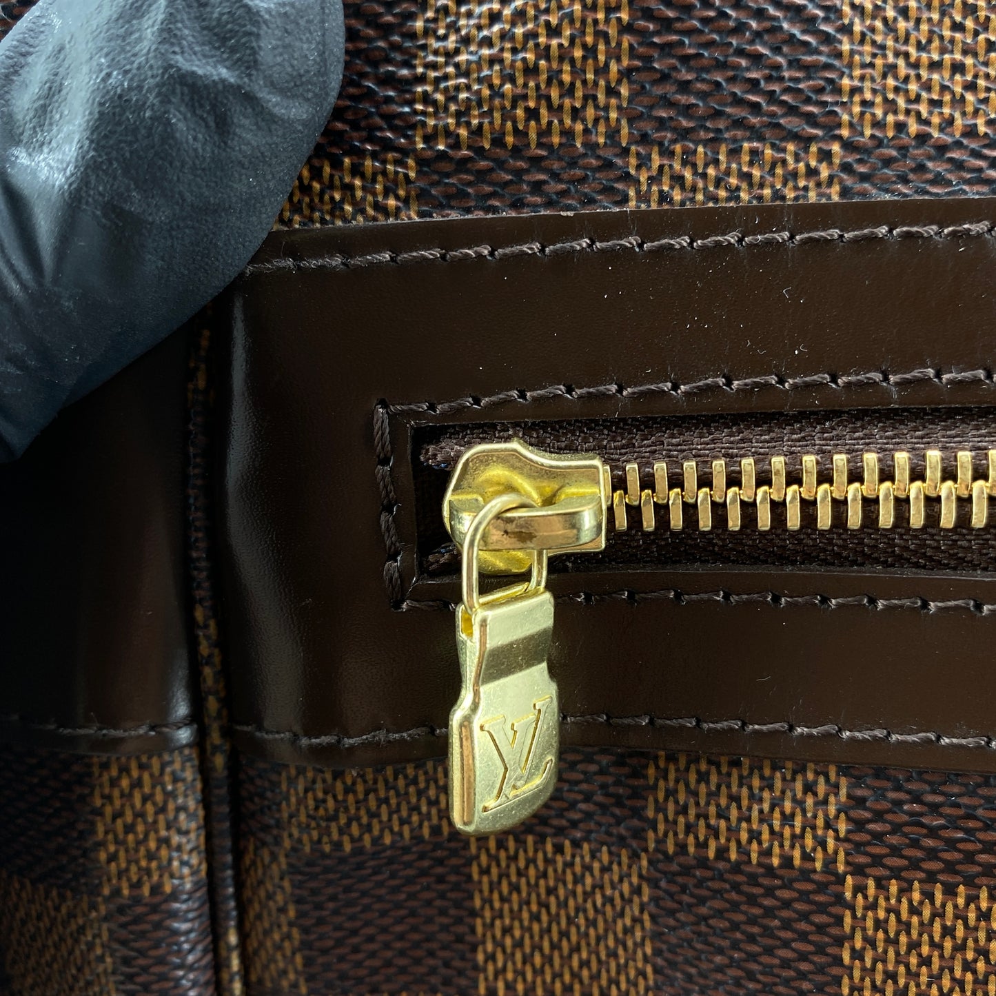 Louis Vuitton Brown Damier Ebene Canvas Messenger Shoulder Bag
