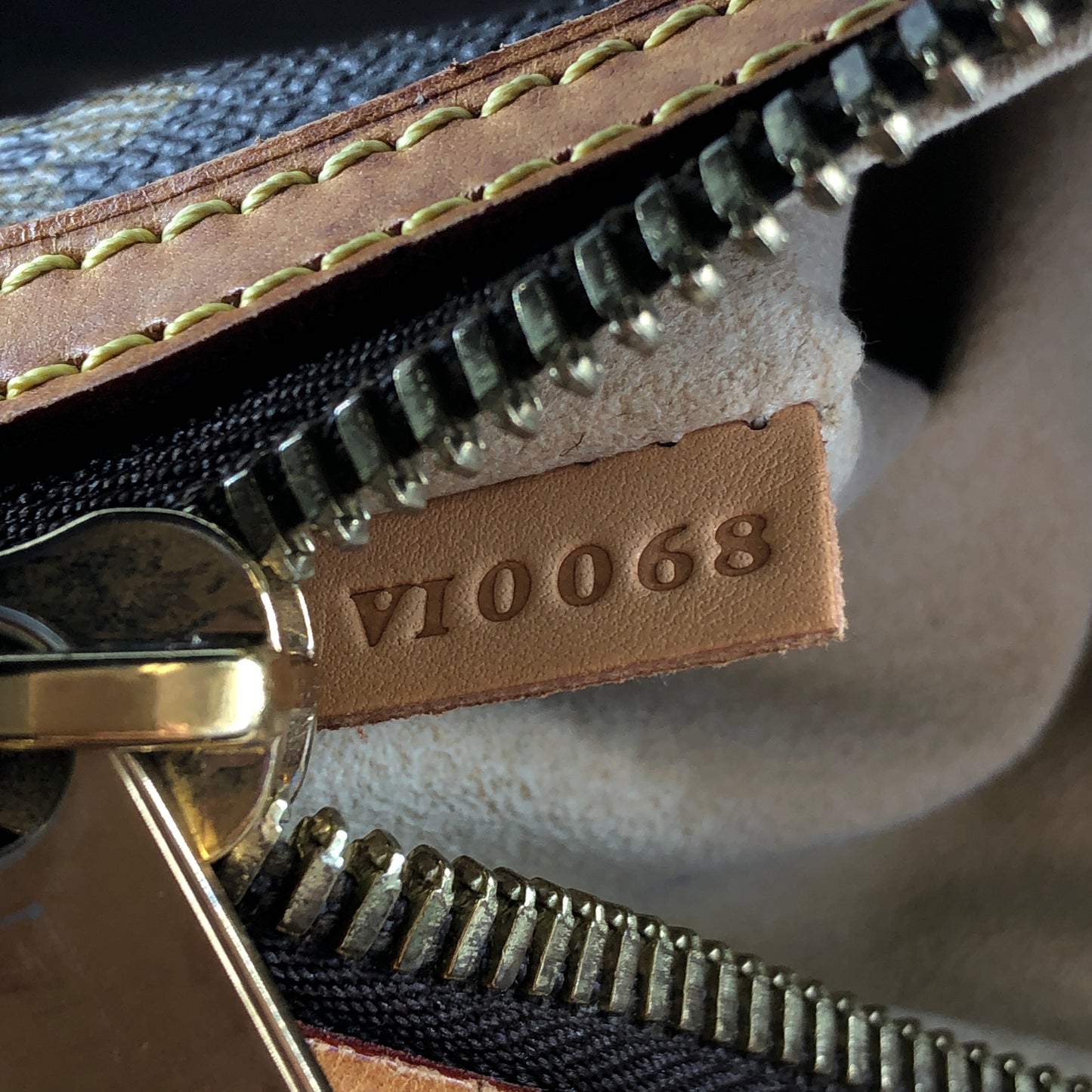 Louis Vuitton Monogram Hudson GM Bag Brown
