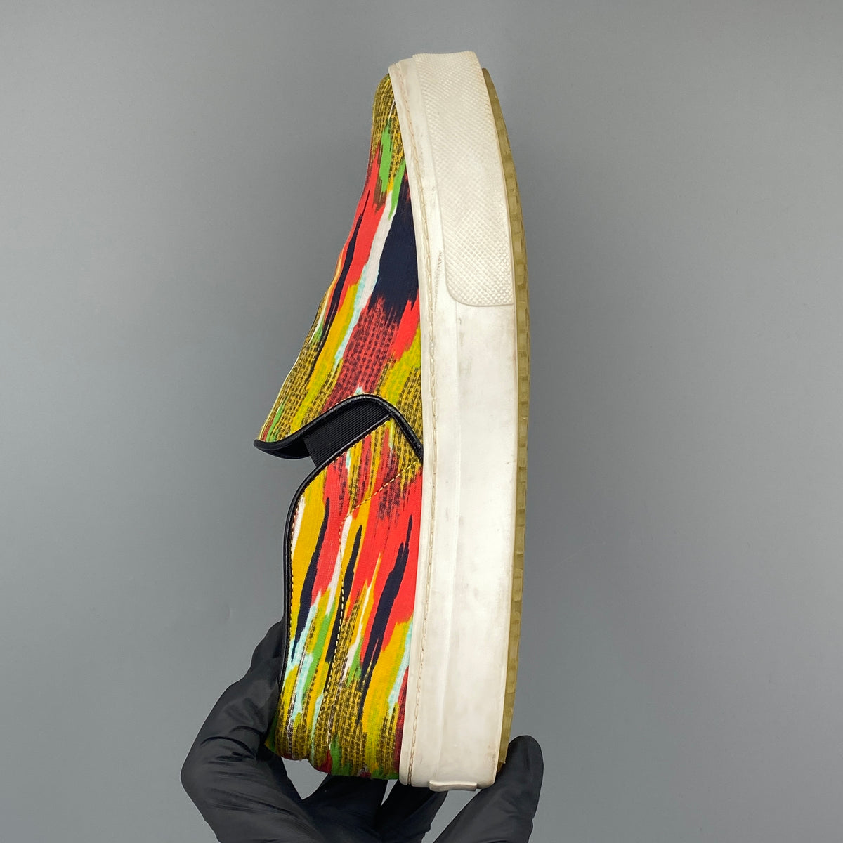 Celine Multicolor Printed Slip‑On Women's Shoes Size 35.5