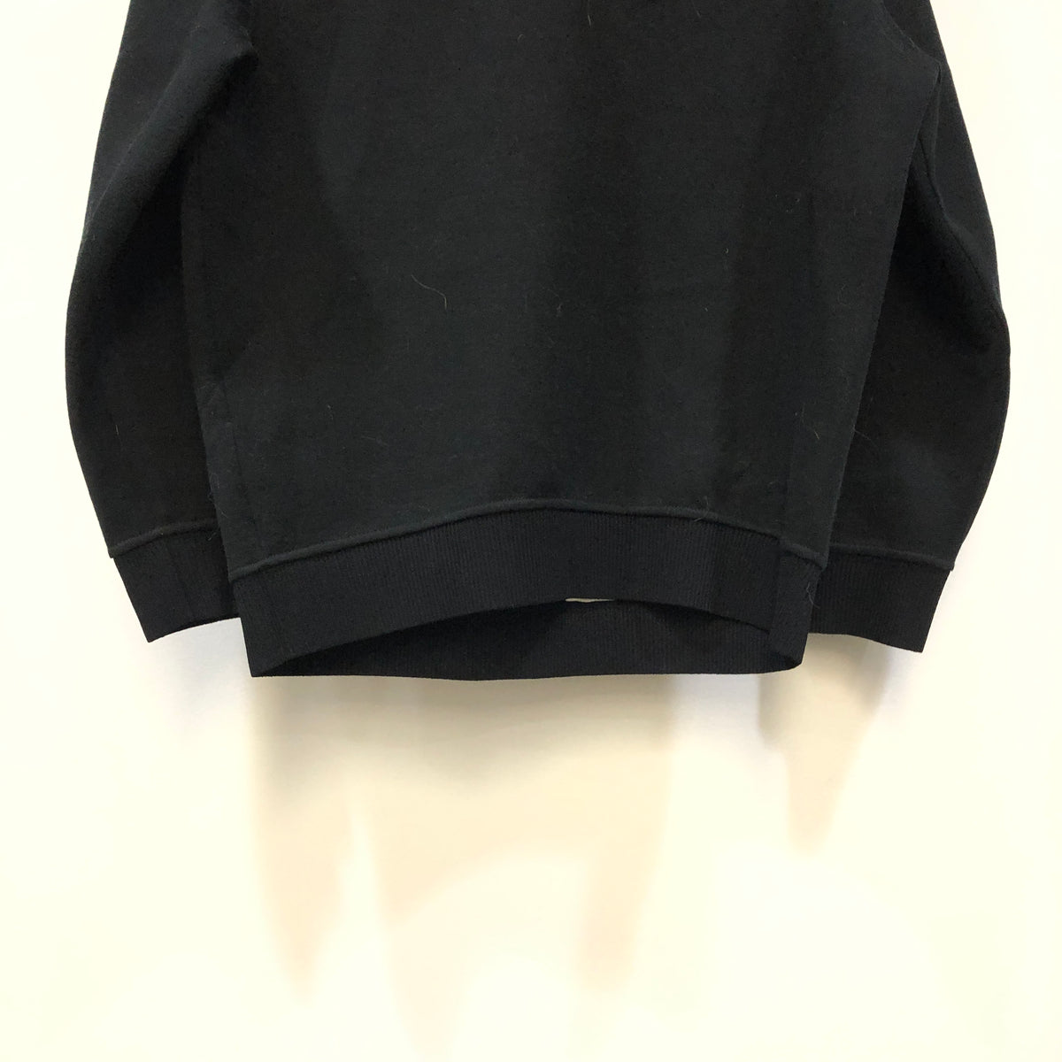 Fendi Black Karl Lagerfeld Graphic Crew Neck Sweatshirt Size 38