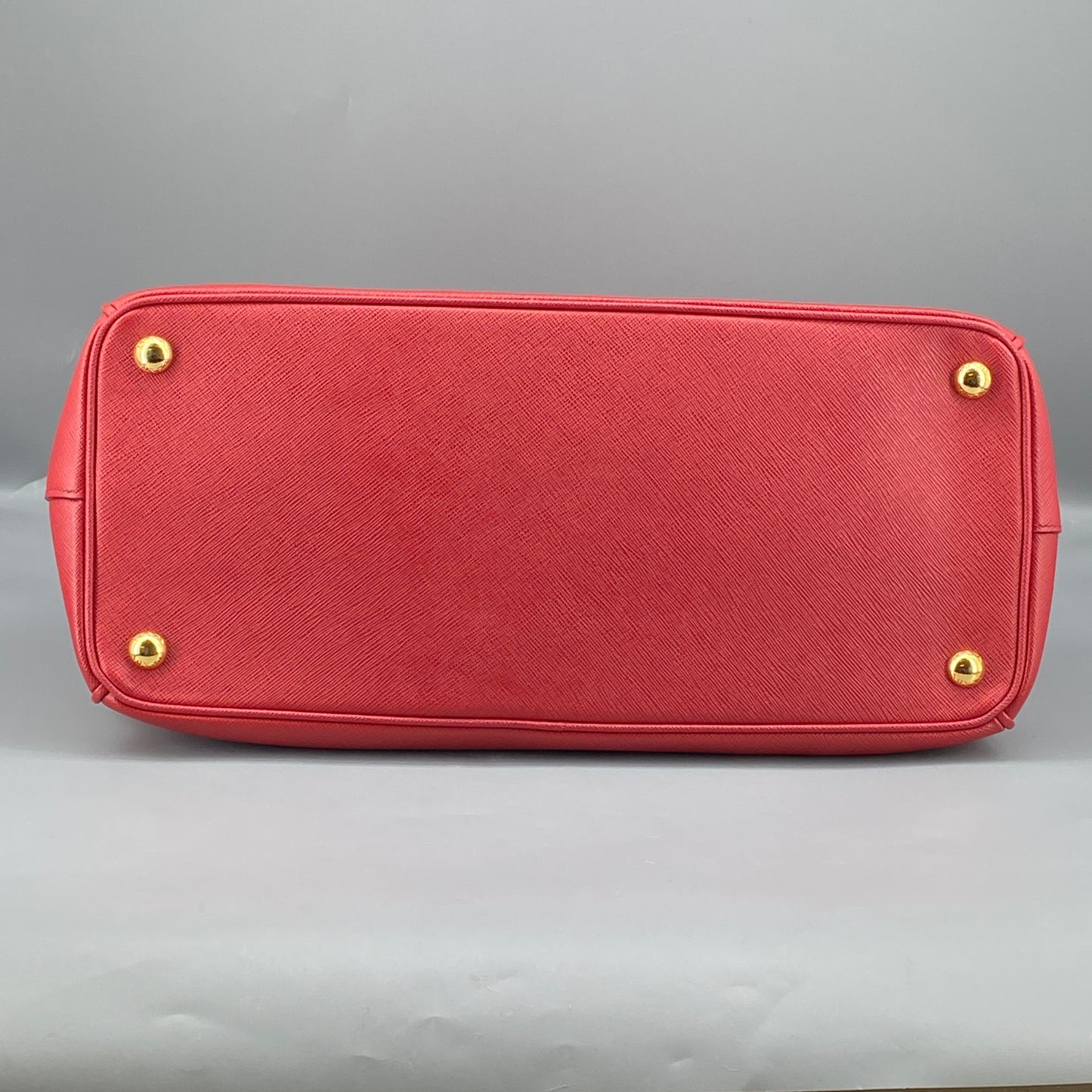 Prada Red Saffiano Leather Galleria Bag