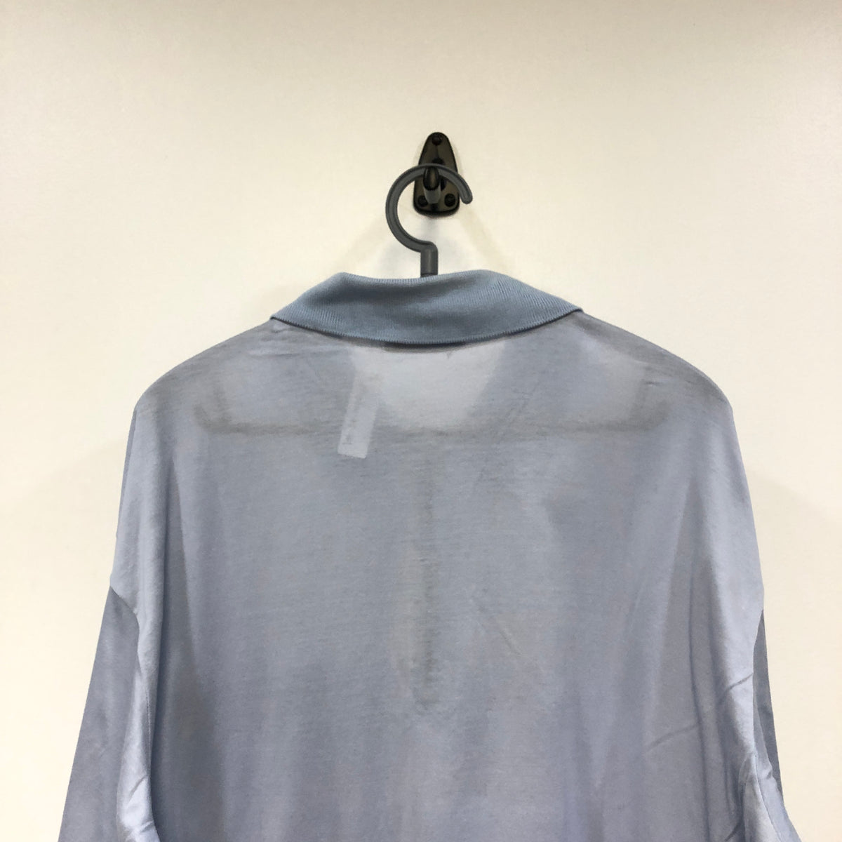 Lanvin Dusty Blue Long Sleeve Shirt Size XL