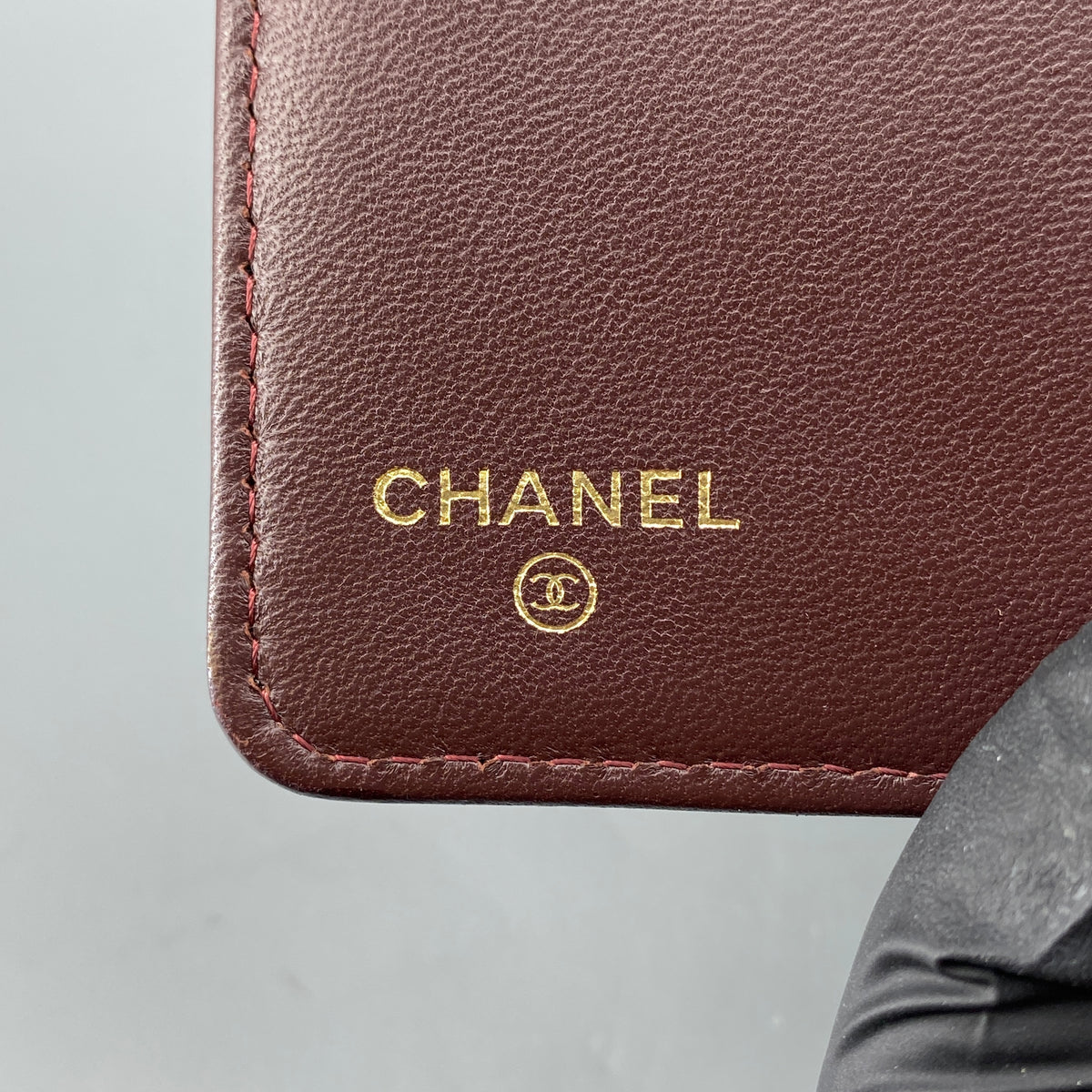 Chanel Quilted Long Wallet Black