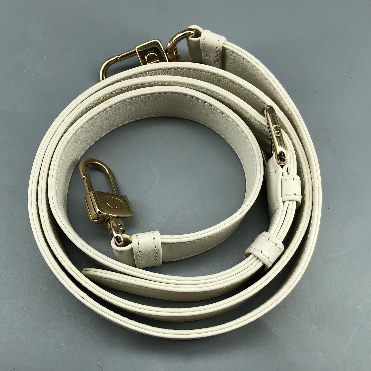 Christian Dior Lady D-Joy Small Crossbody Bag Cream