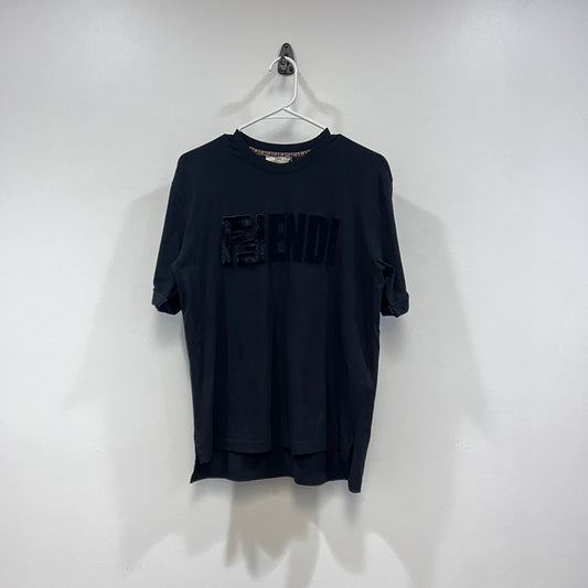 Fendi Black  Short Sleeve T-shirt Size XS