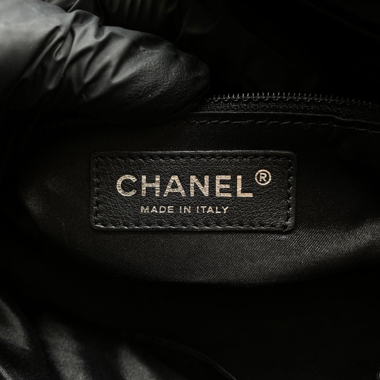 Chanel Black Quilted Leather Chain Shoulder Bag