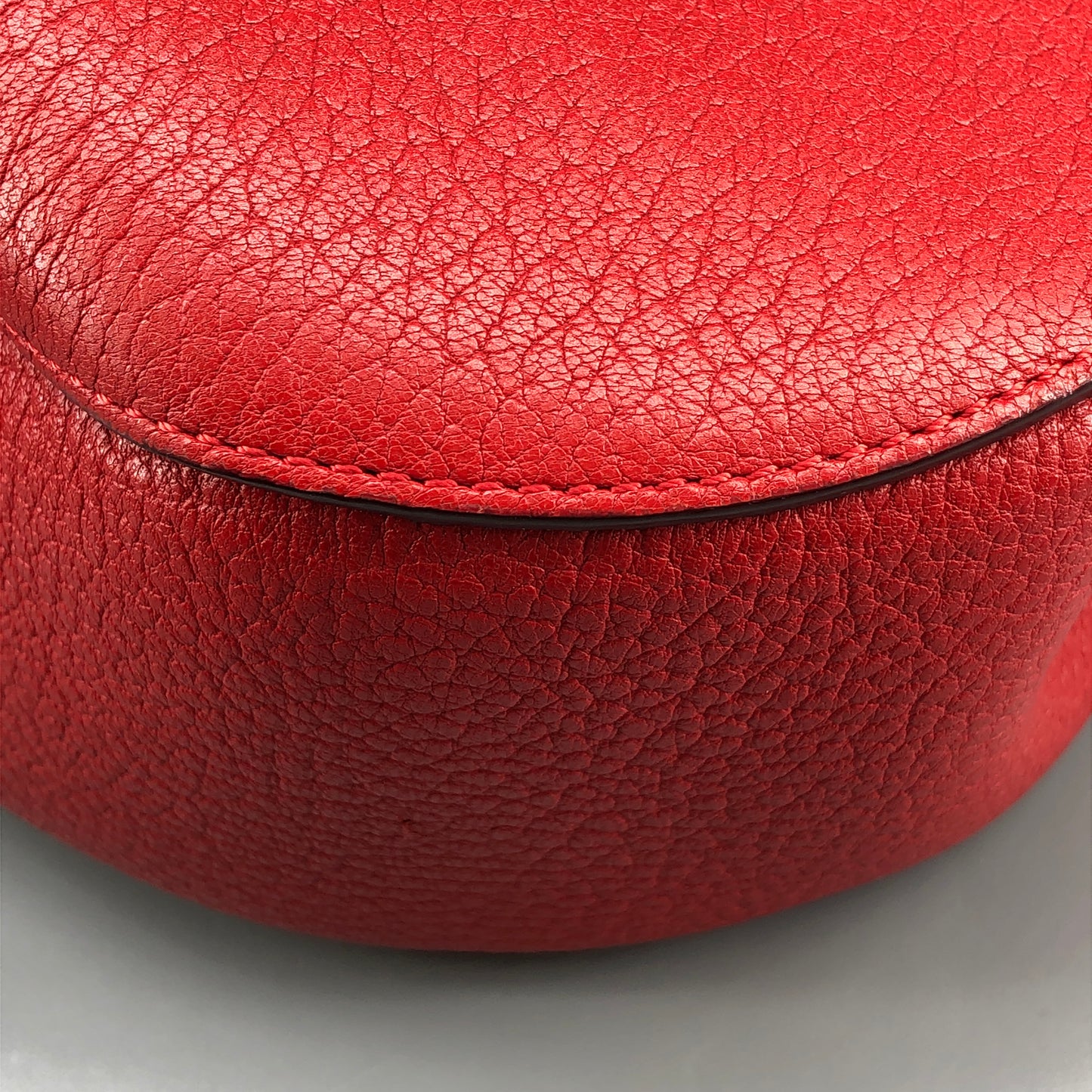 Chloe Drew Medium Leather Crossbody Bag Red