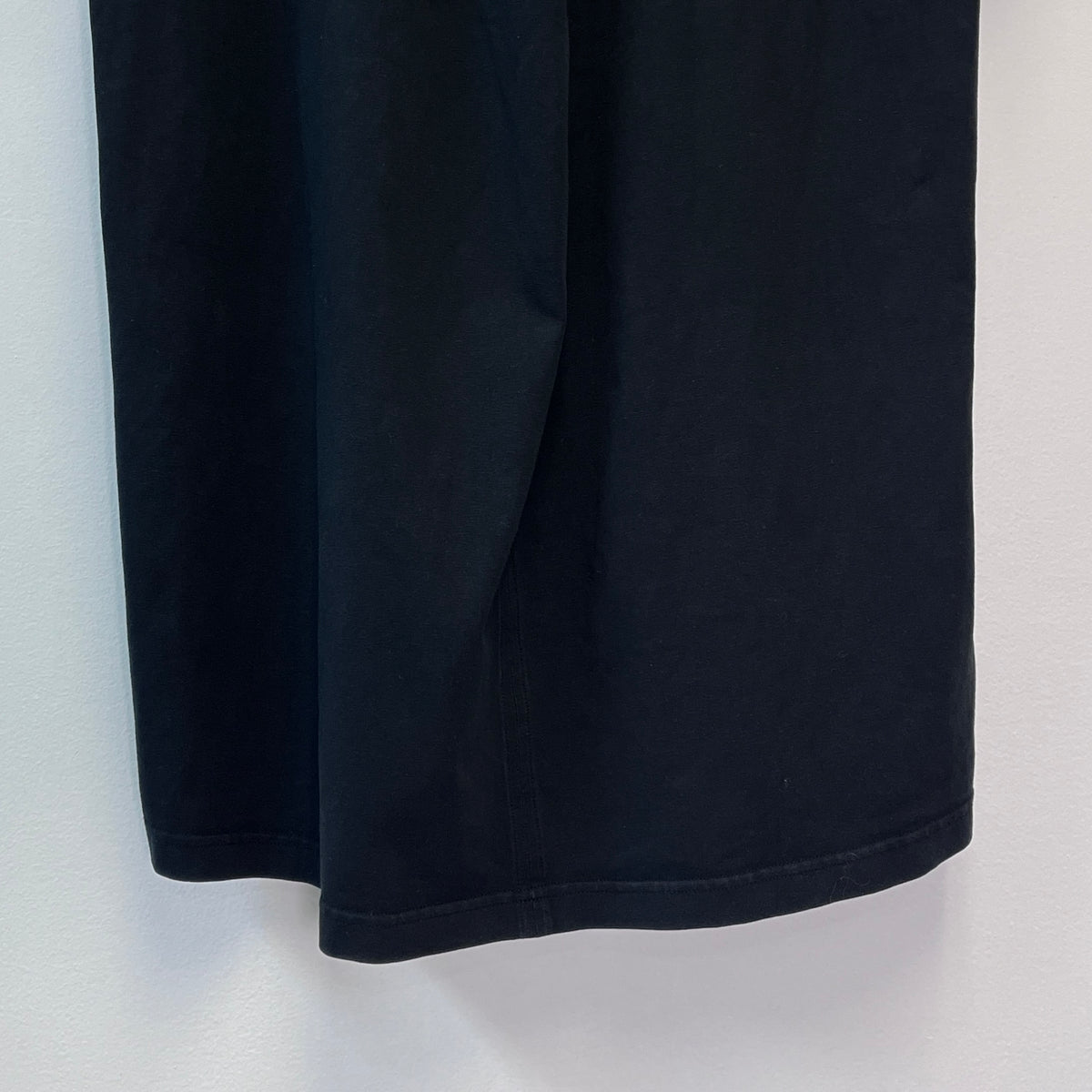 Balenciaga Black Oversized T-Shirt Dress Small Logo Size S
