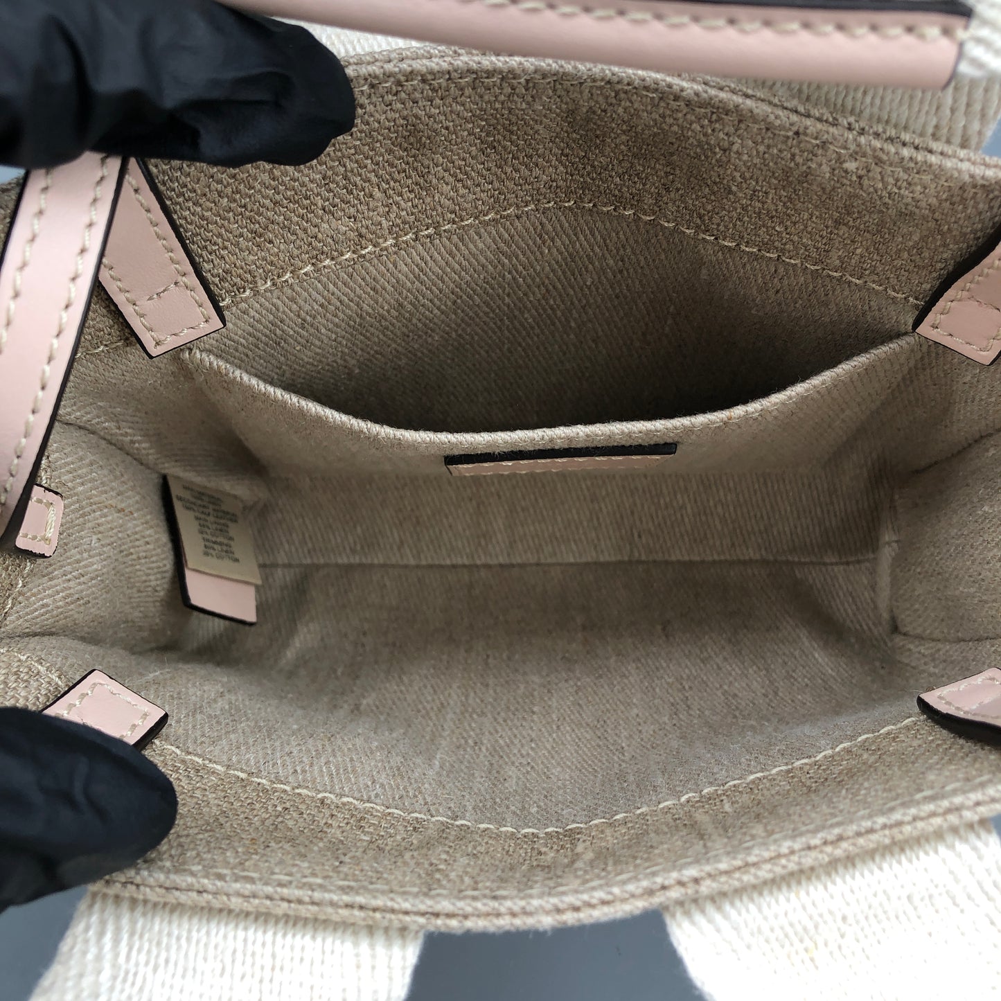 Chloe Woody Small Tote Bag Beige