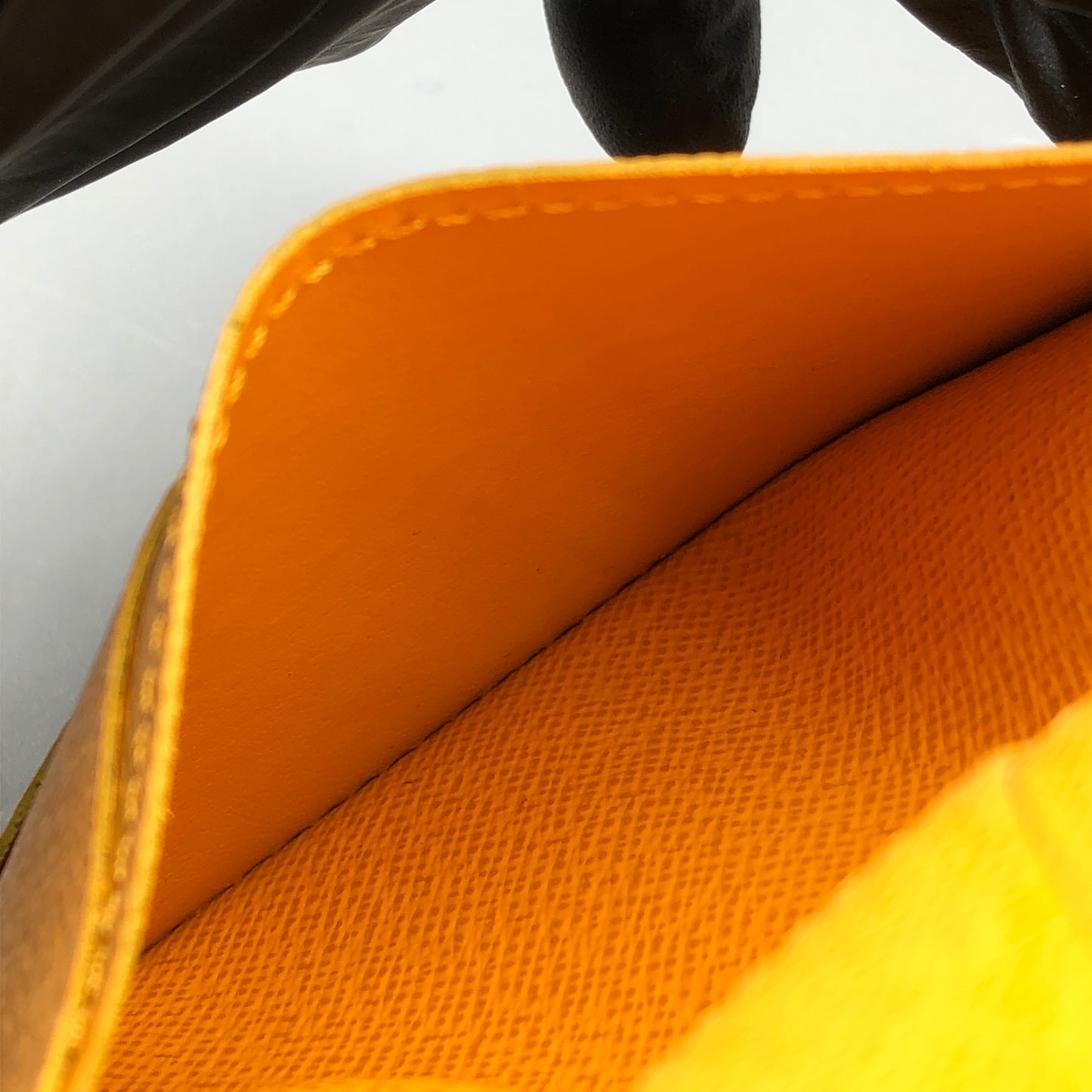 Louis Vuitton Pocket Organizer Card Holder Yellow
