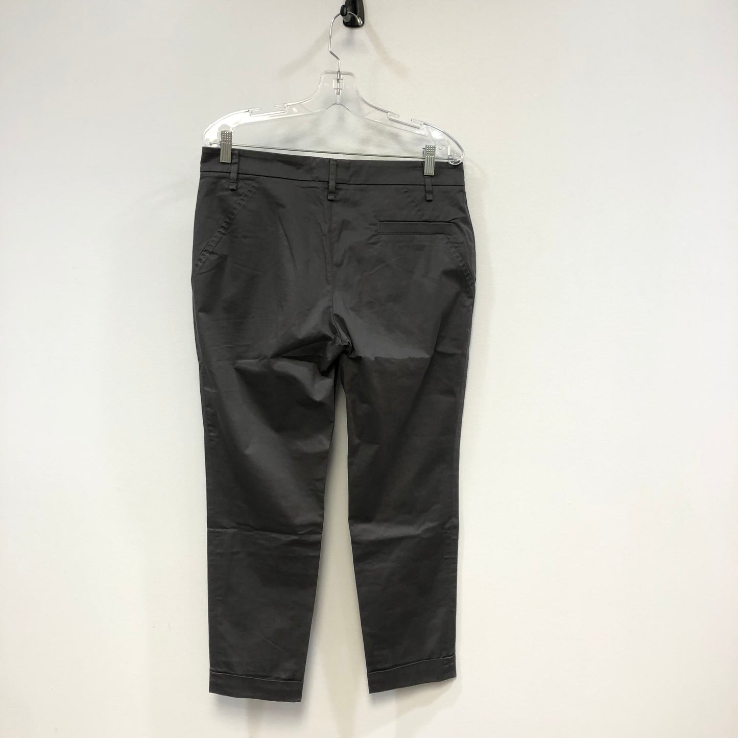 Brunello Cucinelli Grey Tapered Pants Size: US 10