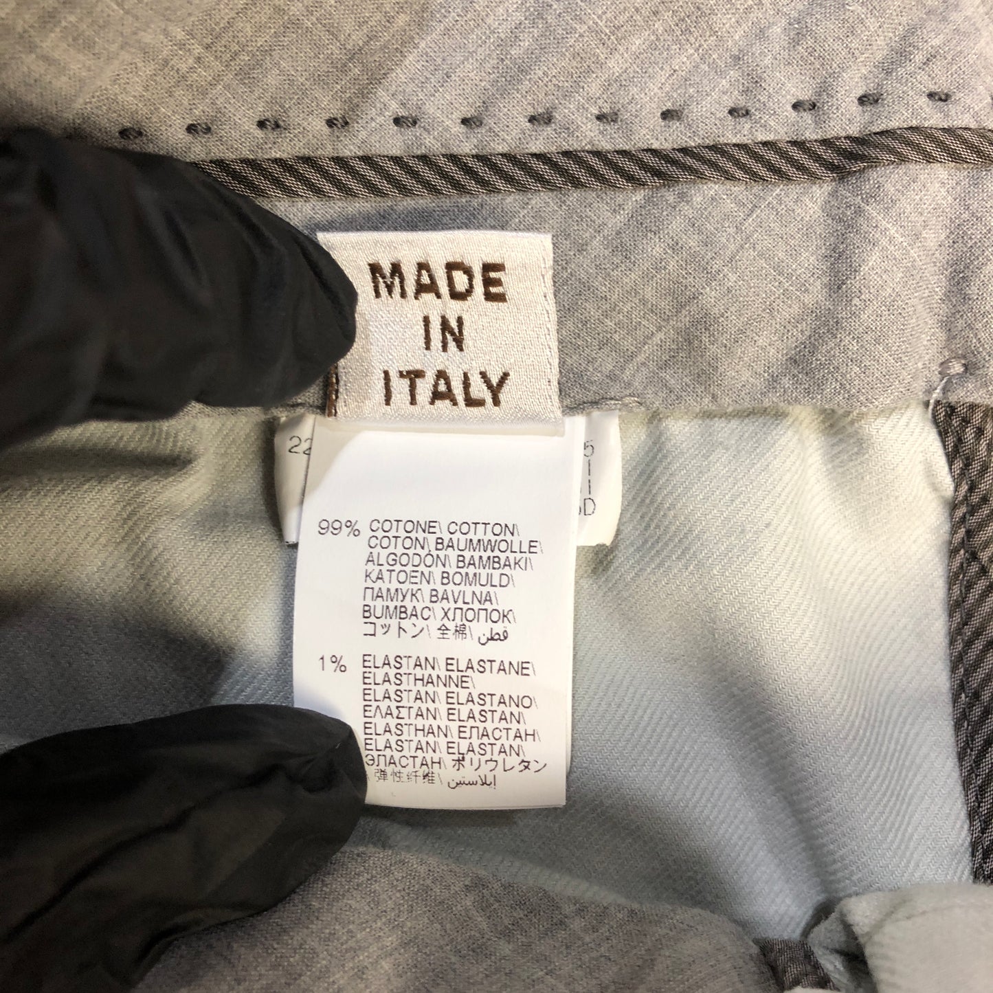 Brunello Cucinelli Light Blue Pleated Cropped Trousers Size 38