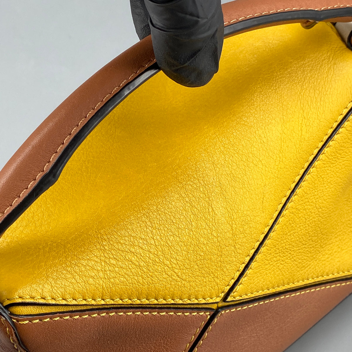 Loewe Calfskin Puzzle Mini Handle Bag Multi-Color