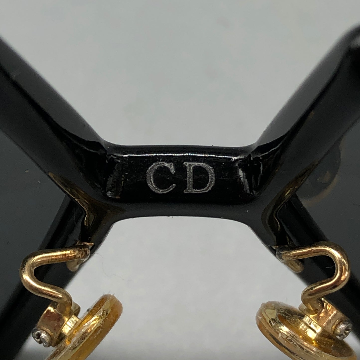 Christian Dior Oversized Square Black Sunglasses 135mm