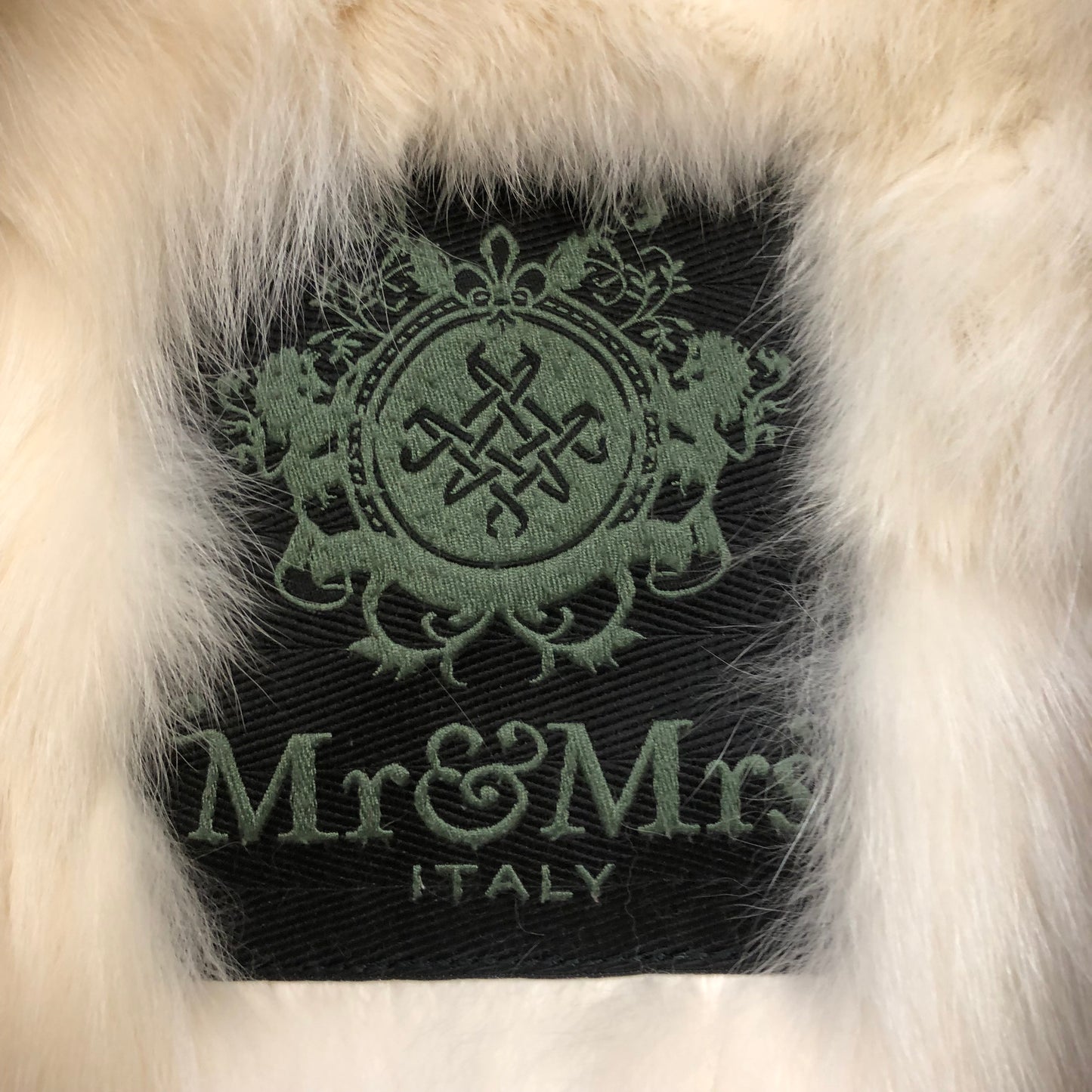 Mr & Mrs Italy Fur Trim Parka Size XS Green