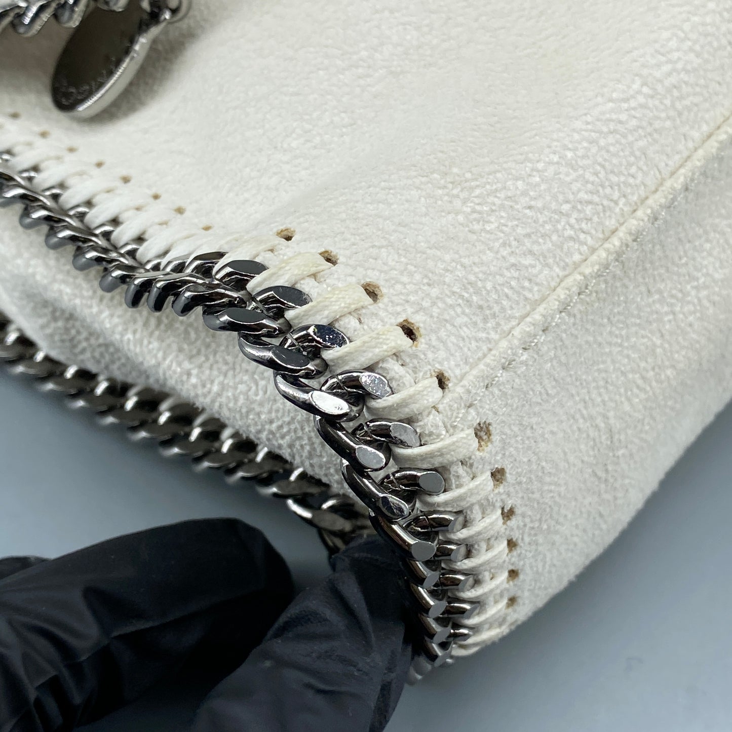 Stella McCartney Cream Falabella Crossbody Bag