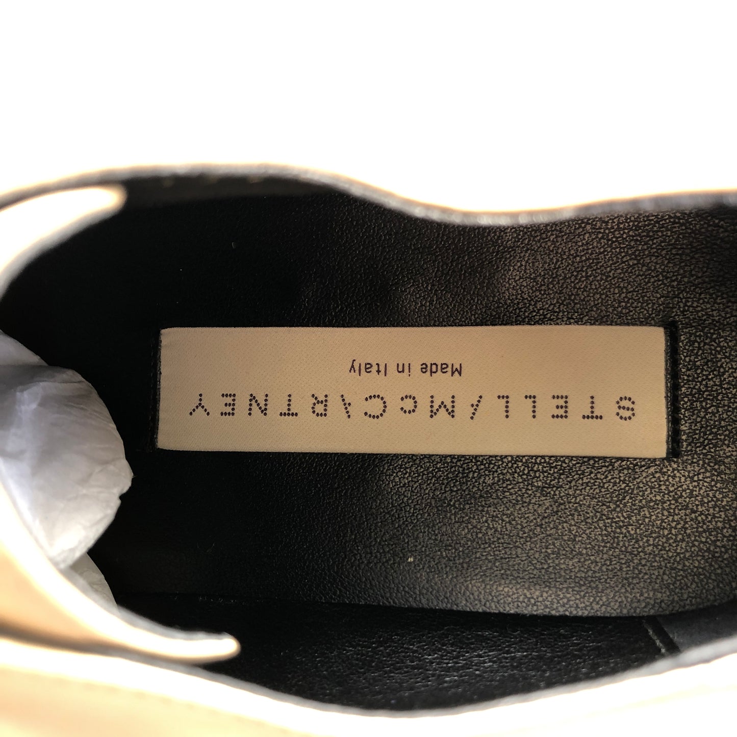 Stella McCartney Nude Star-Embellished Platform Sneakers Women's Shoes Size 36