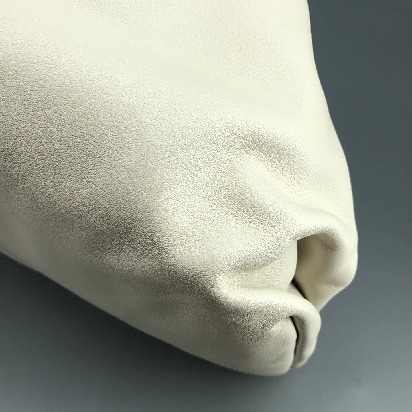 Bottega Veneta White The Pouch Clutch Bag