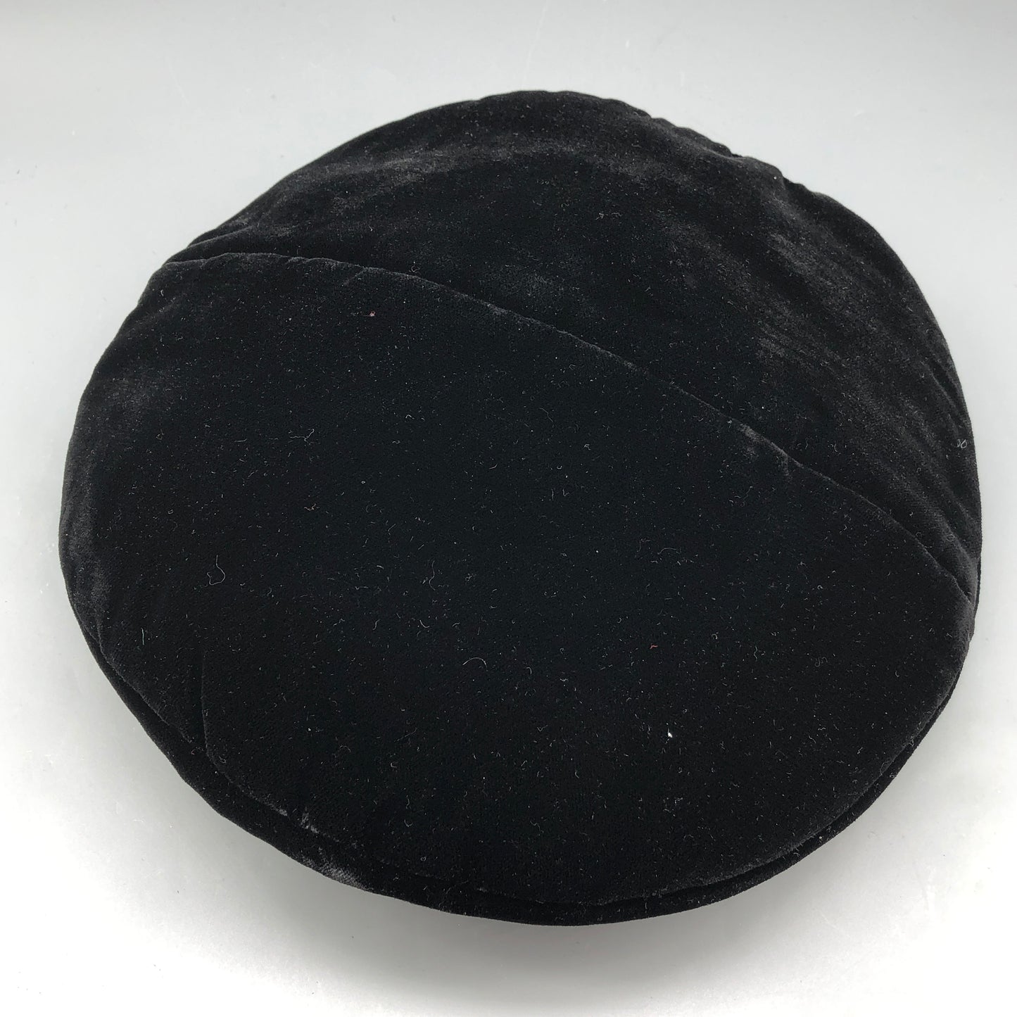 Chanel Velvet Beret Black Size M