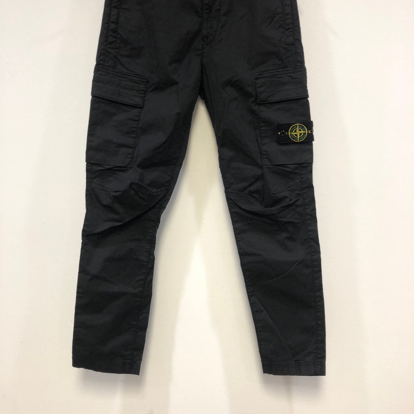 Stone Island Cargo Pants Size W28 Black