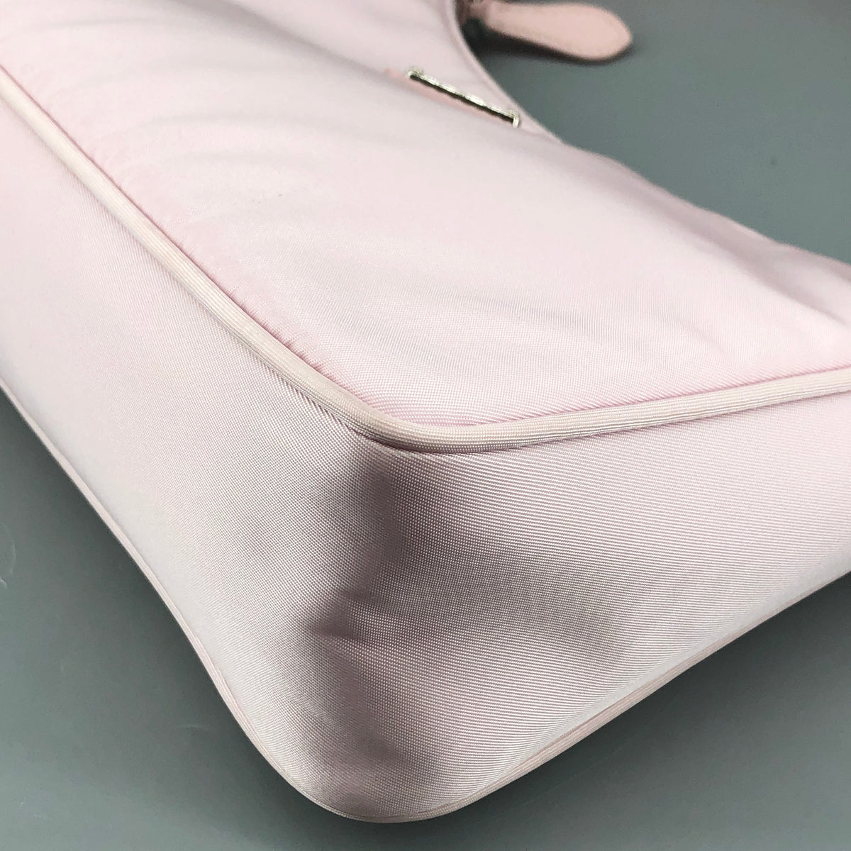 Prada Blush Pink Re‑Nylon Hobo Shoulder Bag