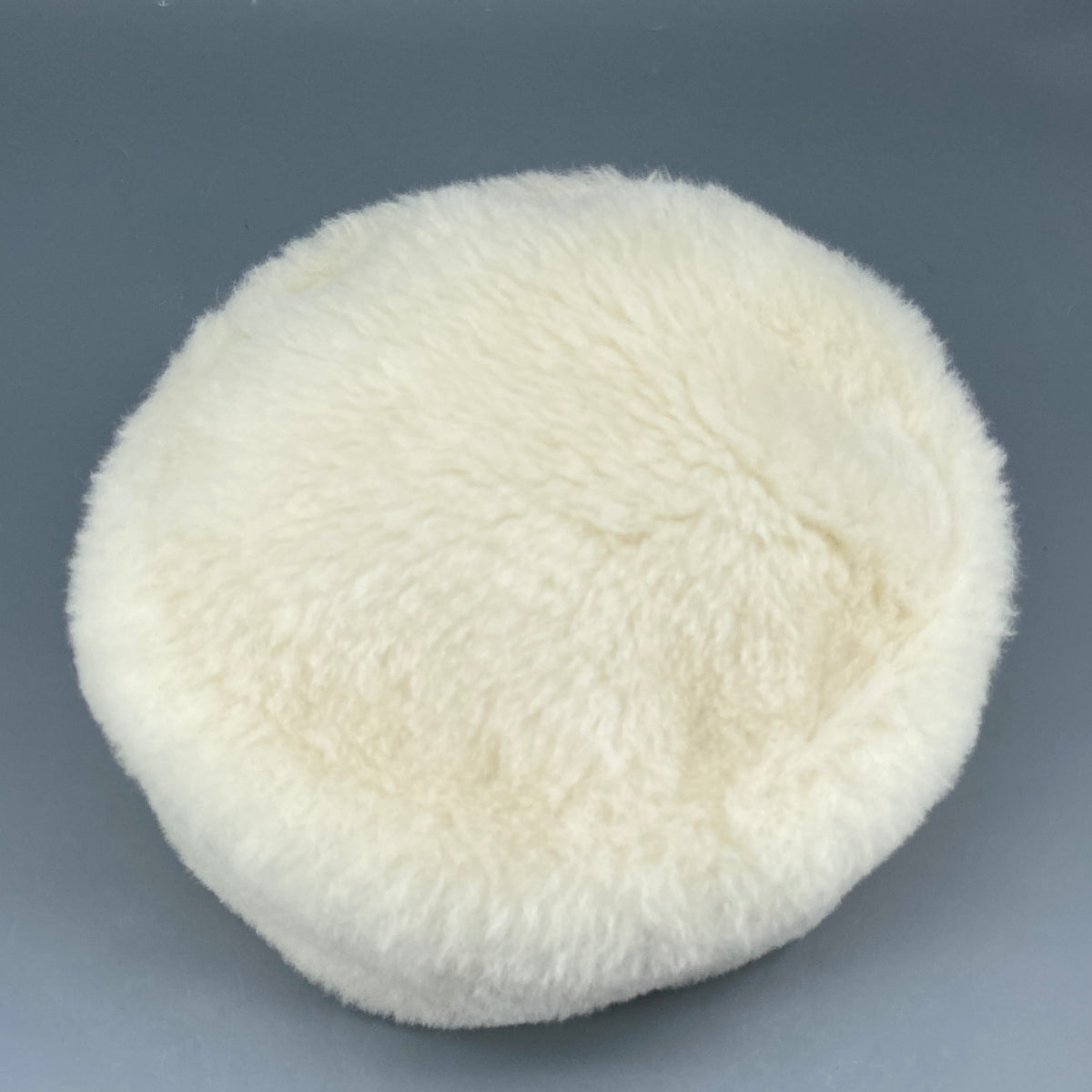 Maxmara Cream Teddy Fuzzy Wool Hat Size 58cm