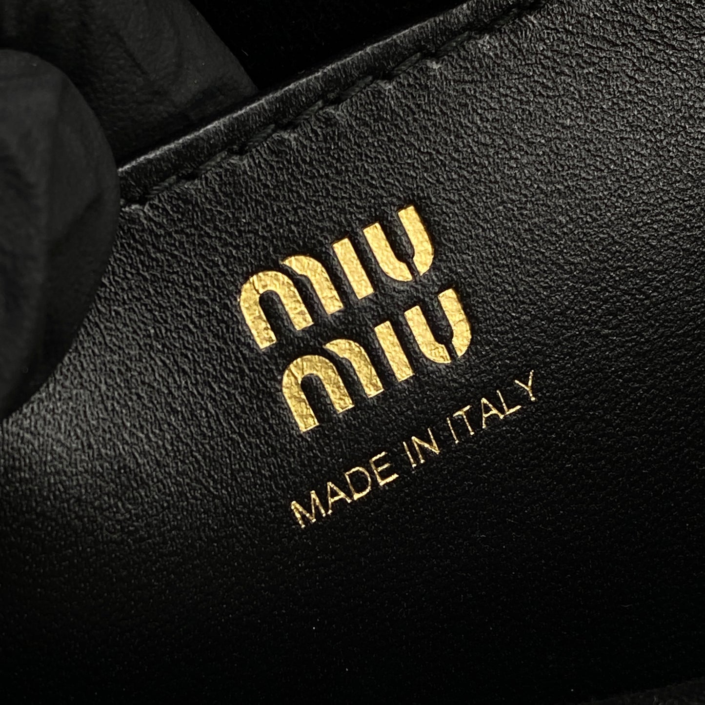 Miu Miu Leopard Print Haircalf Shoulder Bag
