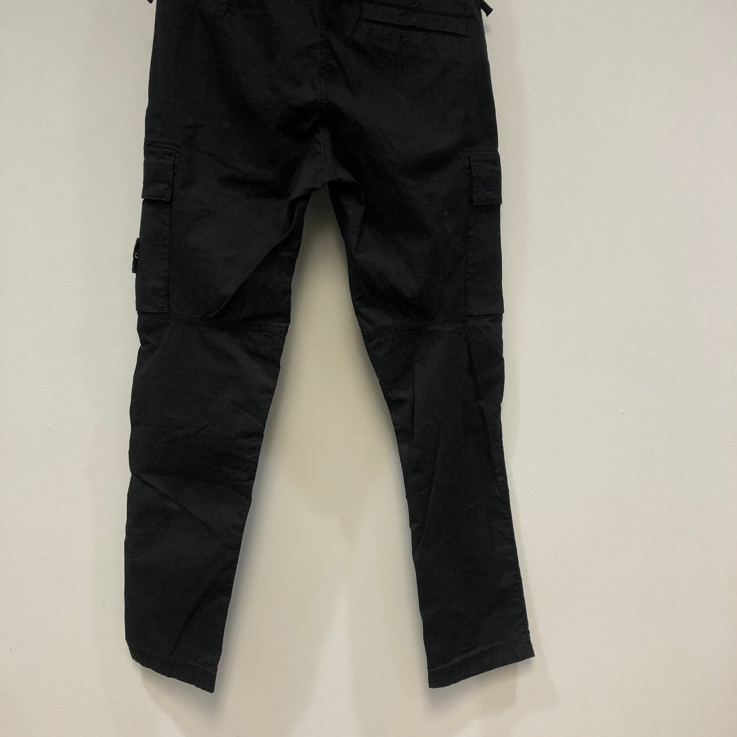 Stone Island Cargo Pants Size W28 Black