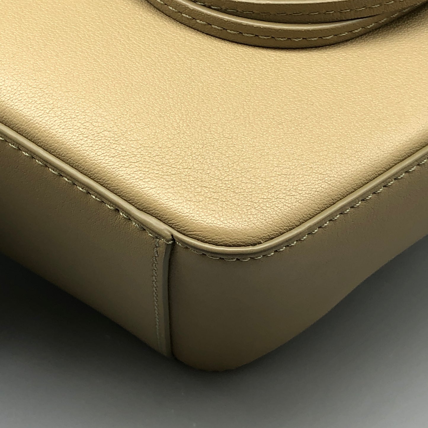 LOEWE Cubi Olive Beige Crossbody Bag