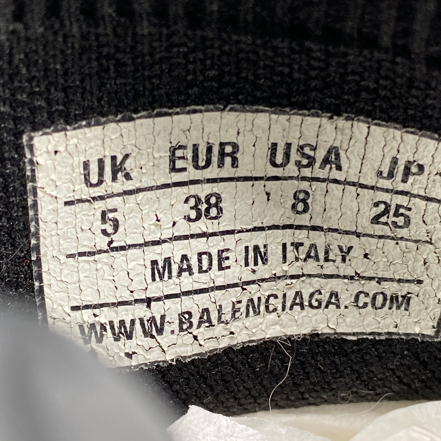 Balenciaga Women's Black Stretch Knit Speed Slip-On Sock Sneakers Size 38