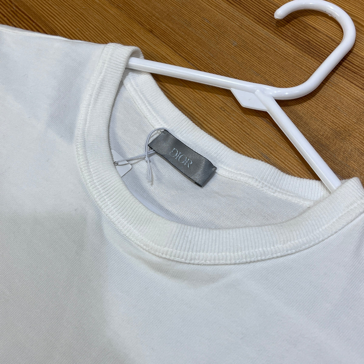 Christian Dior White Men’s Saddle Zipper Pocket T-shirt Size XS