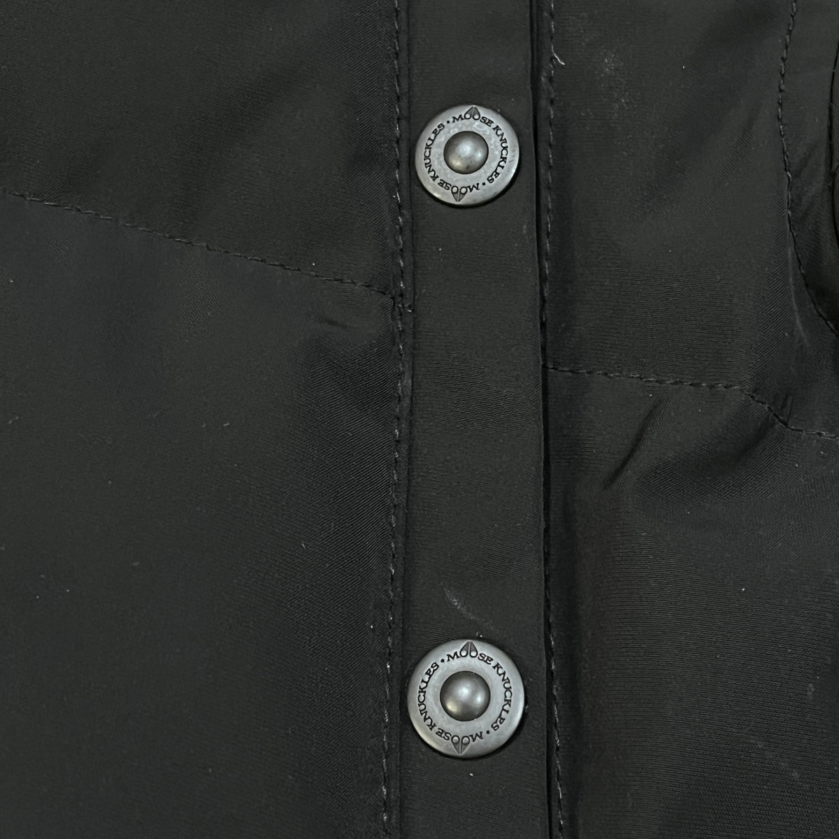 Moose Knuckle Black Parka  Size  S