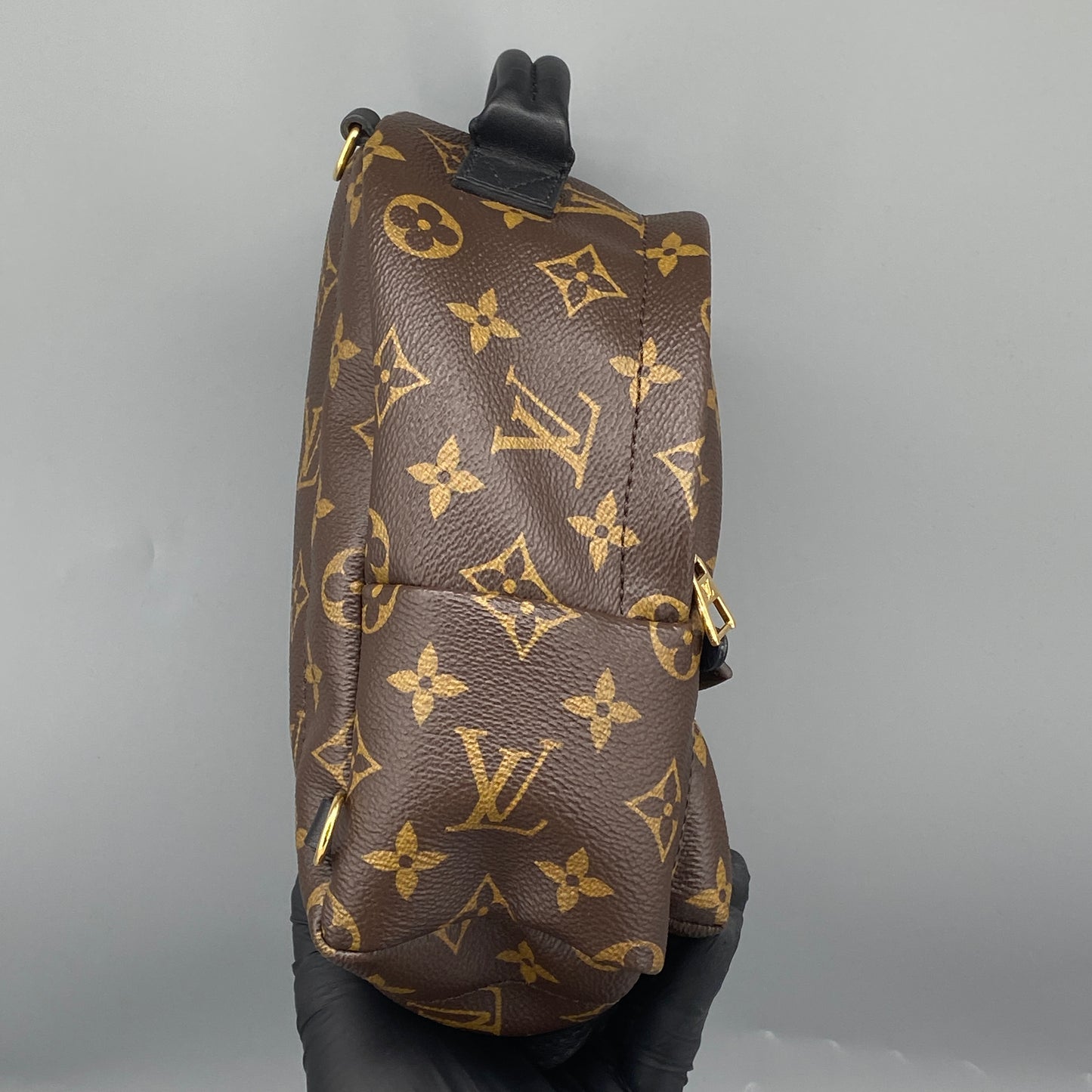 Louis Vuitton Mini Palm Springs Brown Monogram Canvas Backpack