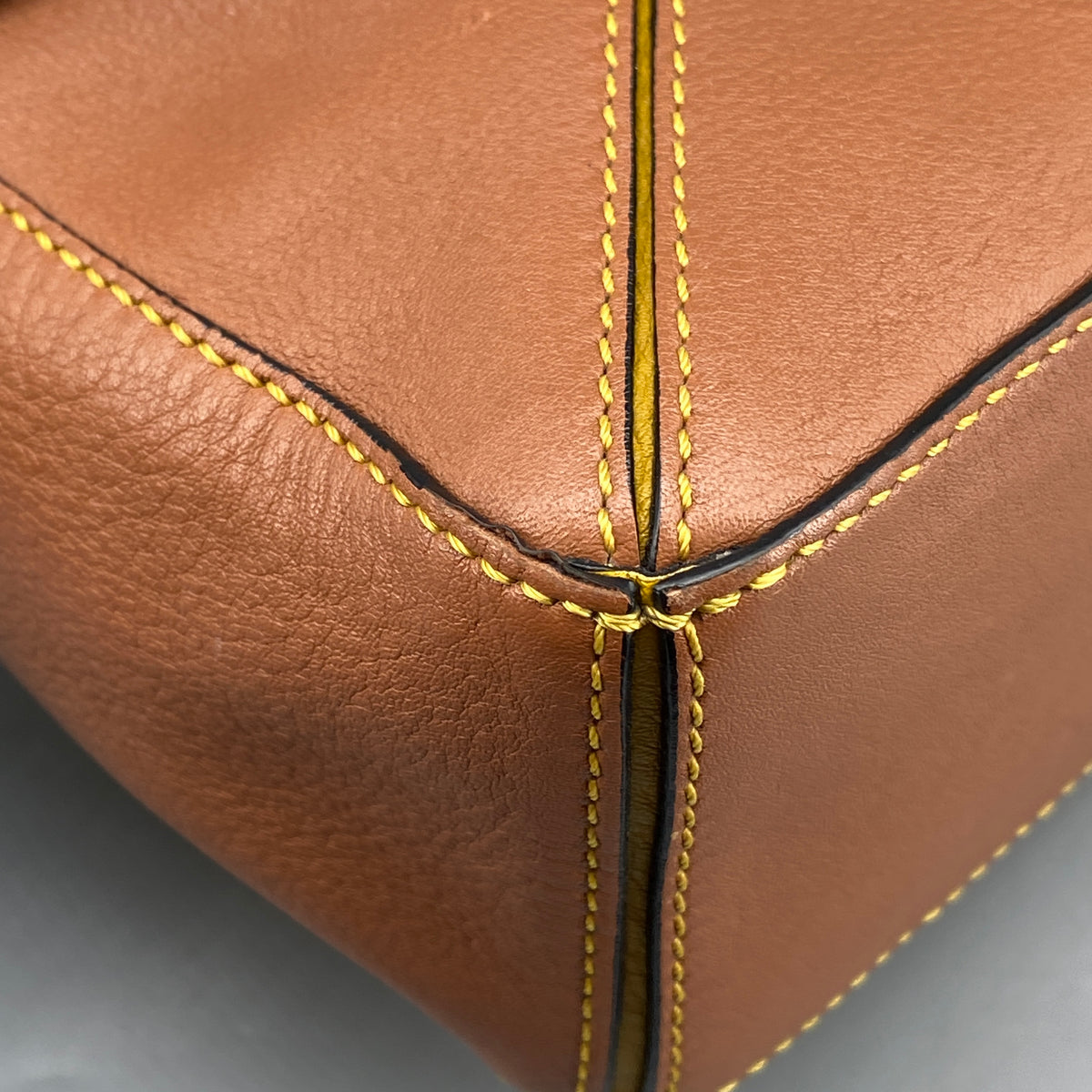 Loewe Calfskin Puzzle Mini Handle Bag Multi-Color